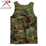 Esqueleto Camiseta Sin Mangas Camuflado Rothco