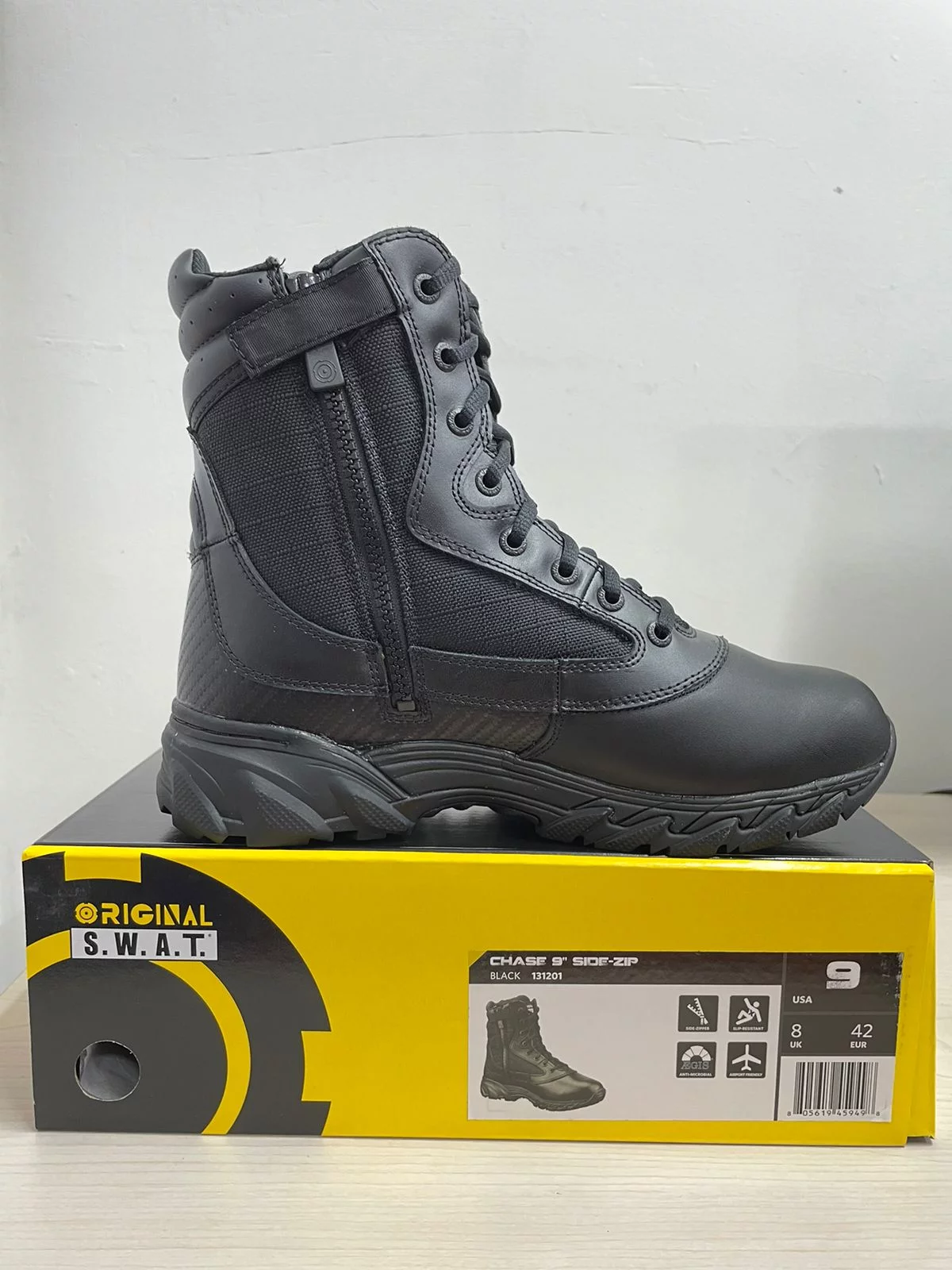 Botas S.W.A.T. Chase Color Negro - Image 7