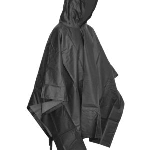 poncho impermeable negro o verde 2mts