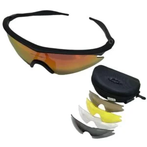 Gafas Murciélago 5 Lentes Intercambiables Sencilla