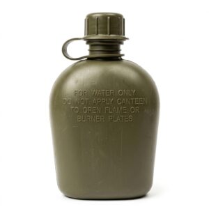 Cantimplora Timbo Militar Plástico Libre De Bpa Importado
