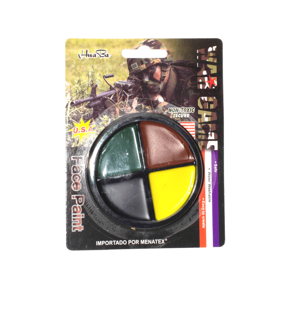 Mimetismo Camuflaje Circular 4 colores