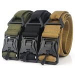 Cinturón Táctico Correa Aviador Suelta Rápido Triangulo