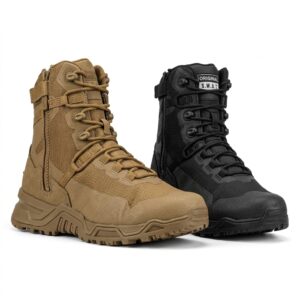 Botas Militares Swat Fury Lona Cuero Original