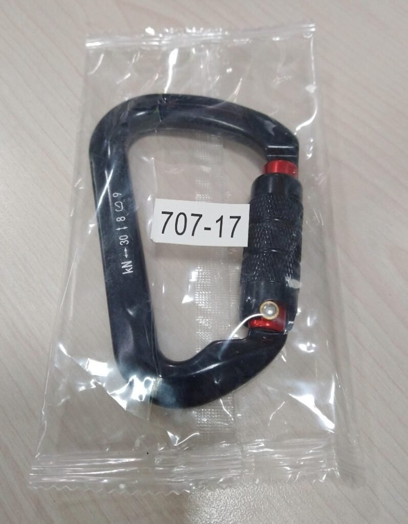Ferretería El Trompo - MOSQUETON FIERO BOMBERO CON ROSCA 1/8