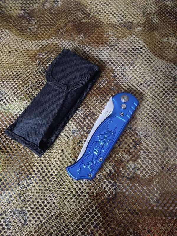 Navaja Automática Angel Azul