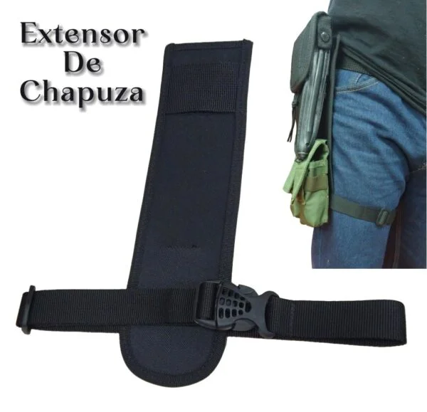 Extensor De Chapuza En Lona Accesorios Con Chapa Plástica