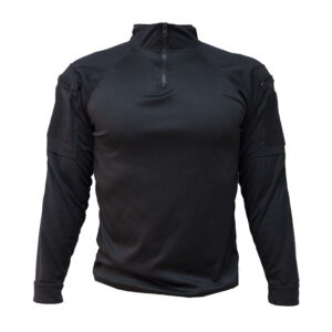 camibuso tactico licrado speed cremallera y velcro