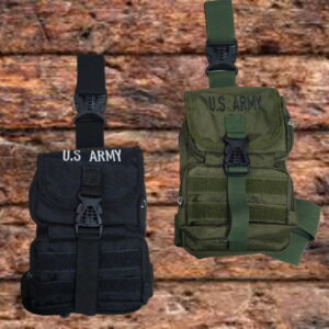 canguro piernero army tipo botiquin ajustable brigadista