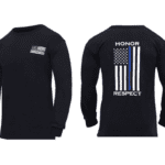 Camibuso Negro Honor Rothco