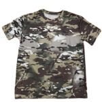 Camiseta camuflada transpirable