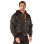 Chaqueta de vuelo con capucha Rothco