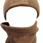 Cuellero y Gorro Kaki en Algodón