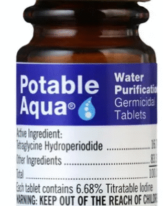 Tabletas Purificadoras de Agua Potable