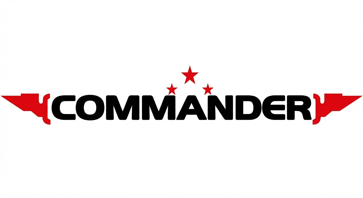 Commander - Artículos tácticos, militares y de supervivencia logo