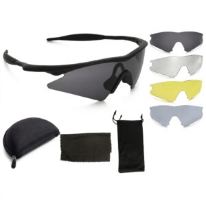 Gafas tácticas con 5 lentes intercambiables